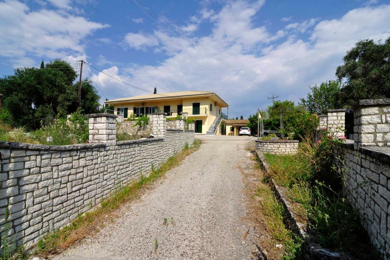 Anastasios Paleokastritsa Apartment Doukádes Dış mekan fotoğraf