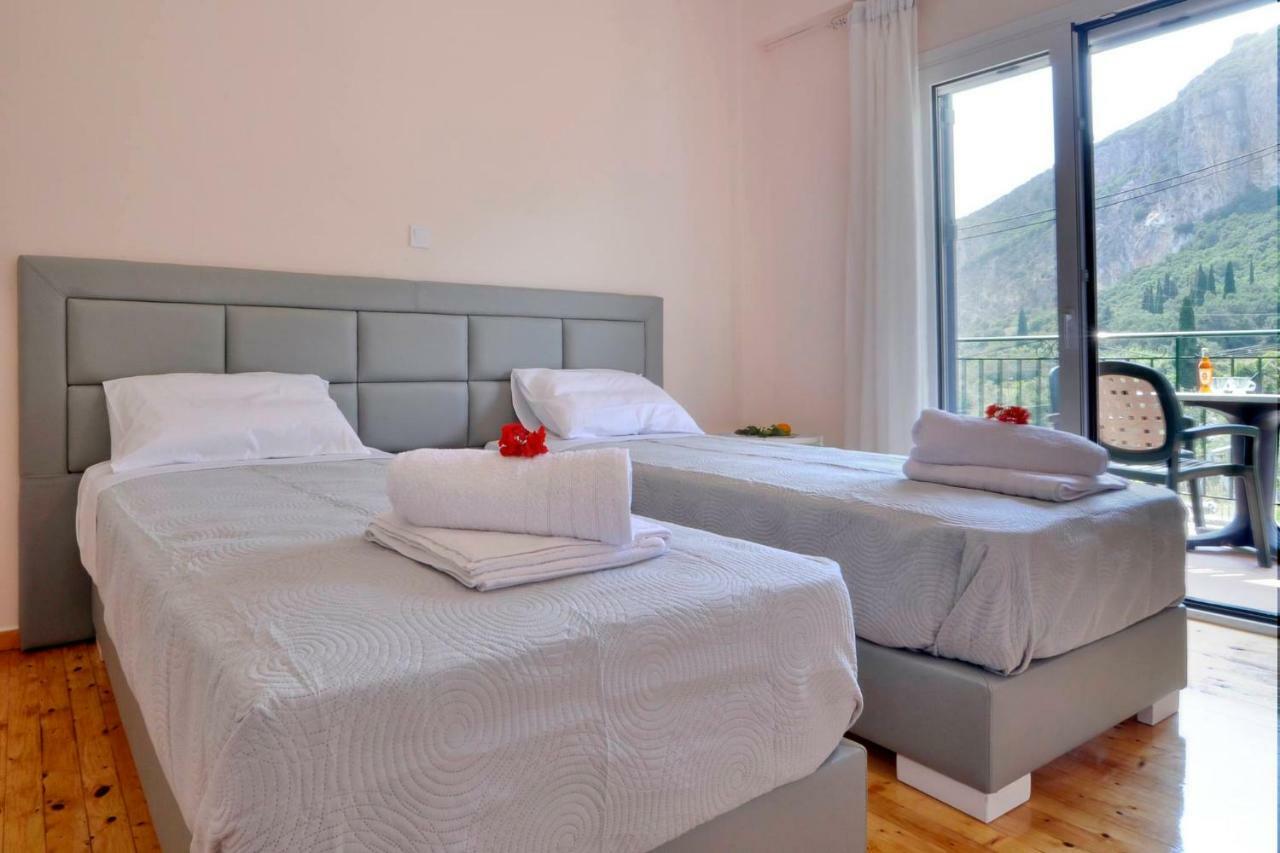Anastasios Paleokastritsa Apartment Doukádes Dış mekan fotoğraf