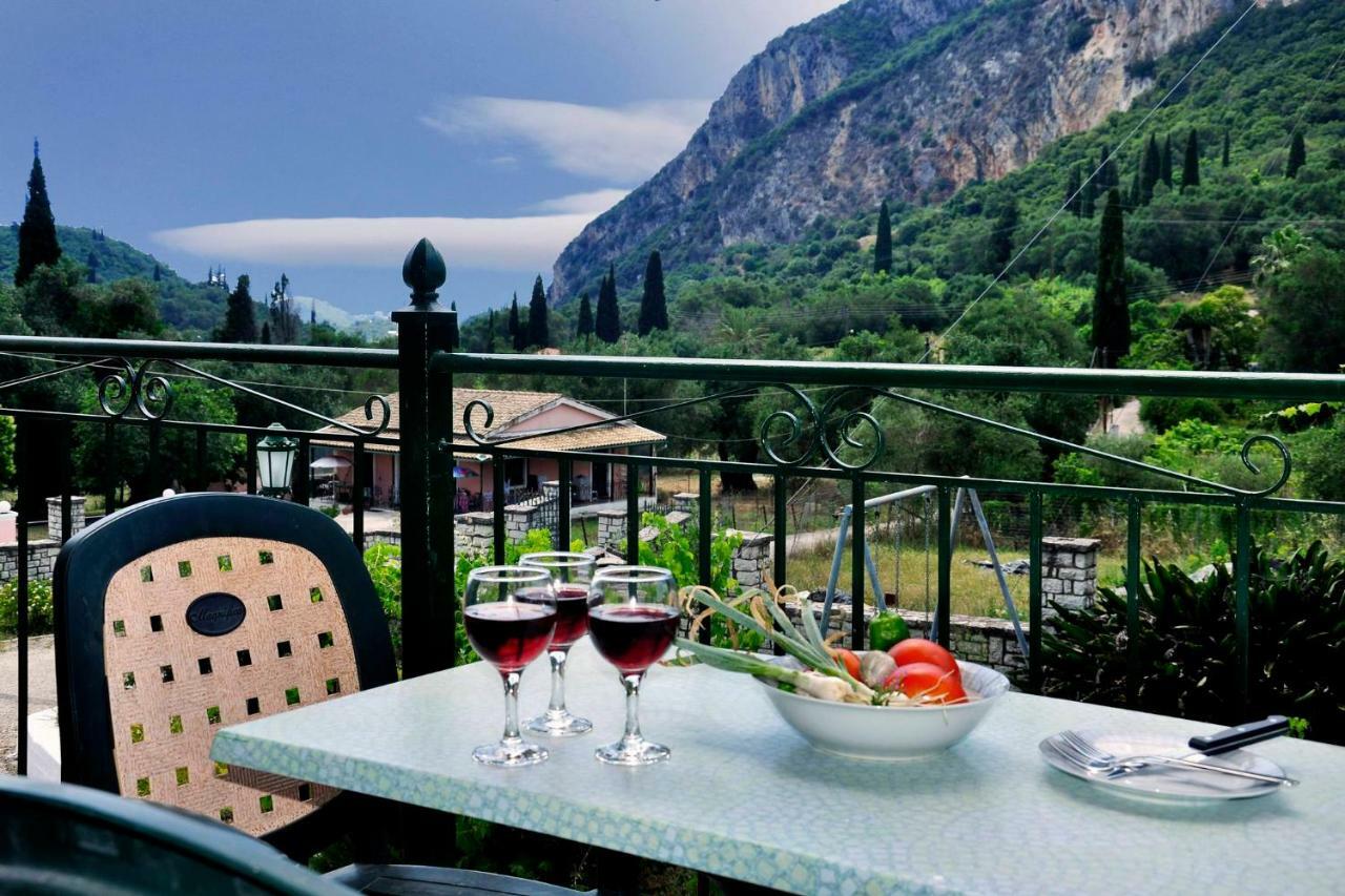 Anastasios Paleokastritsa Apartment Doukádes Dış mekan fotoğraf